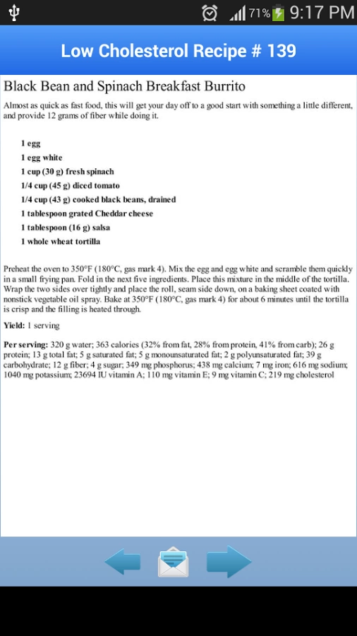 Low Cholesterol Recipes截图2