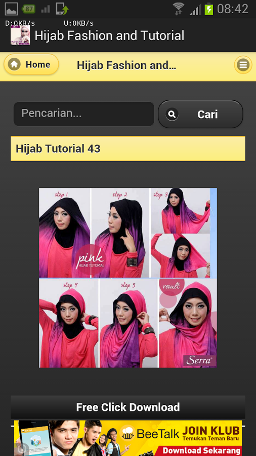 Hijab Fashion and Tutorial截图2