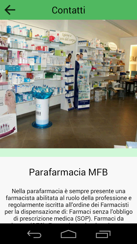 Parafarmacia MFB Forlì截图3