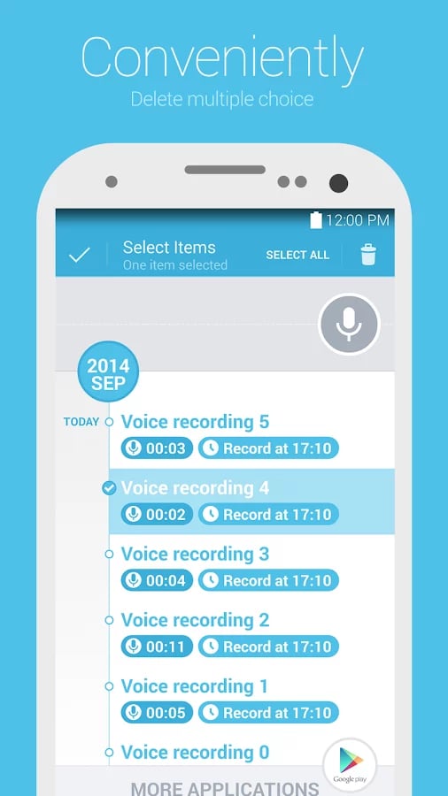 Voice Memo for Android W...截图2