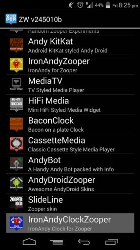 IronAndy Clock for Zooper截图7