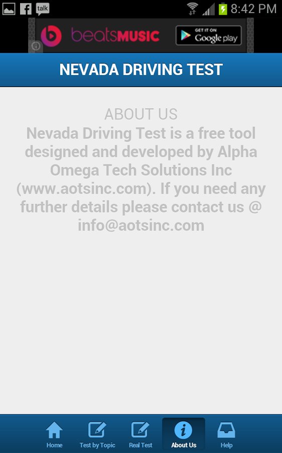 Nevada Driving Test截图2