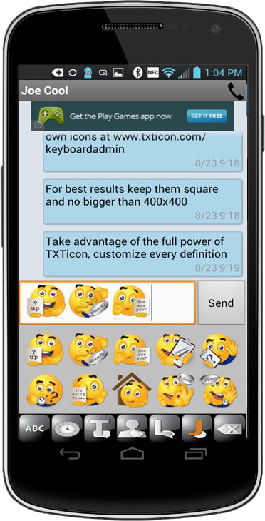 TXTIcon 3.5 Texting made...截图2