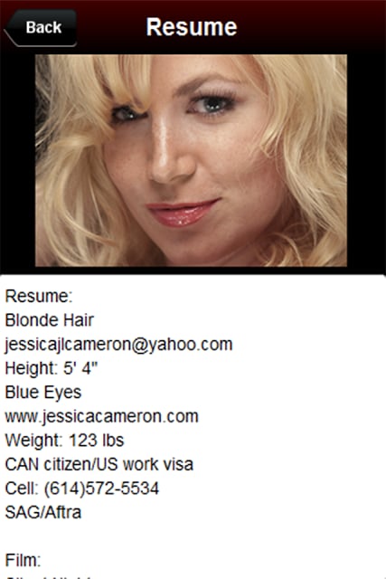 Jessica Cameron Fan App截图2