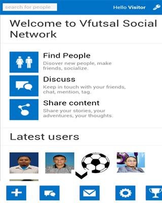 vfutsal social networking截图1