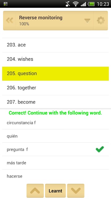 QuickTeacher Spanish Language截图4