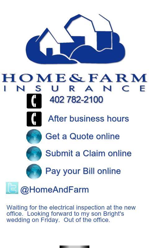 Home and Farm Insurance截图2