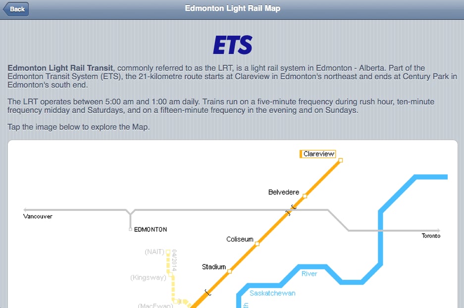 Subway Maps Canada截图2