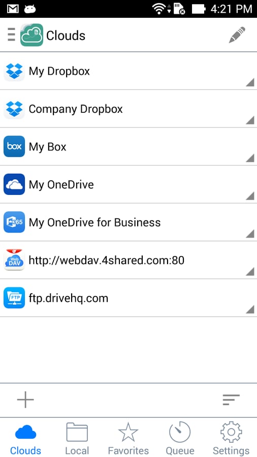 AirFile - Multi Cloud Manager截图1