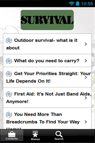 Outdoor Survival Skills ...截图1