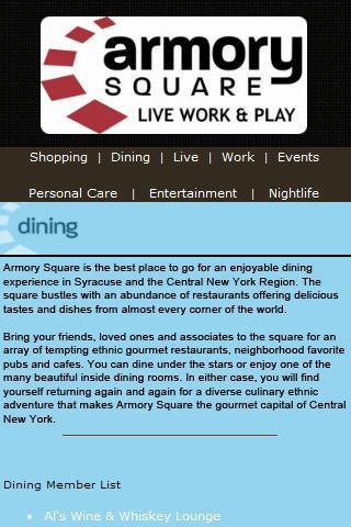 Armory Square - Syracuse...截图2