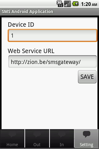 SMS Gateway Application截图4