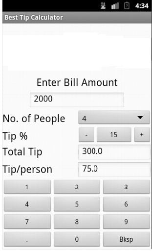 Best Tip Calculator截图2