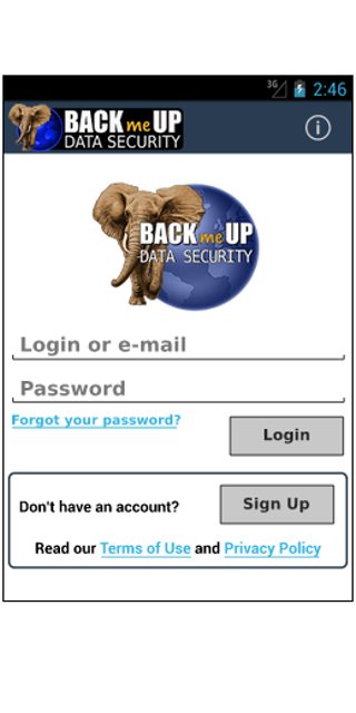 BACKmeUP DATA SECURITY截图2