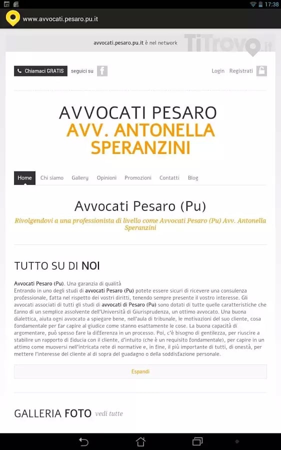Avvocati Pesaro (PU)截图1