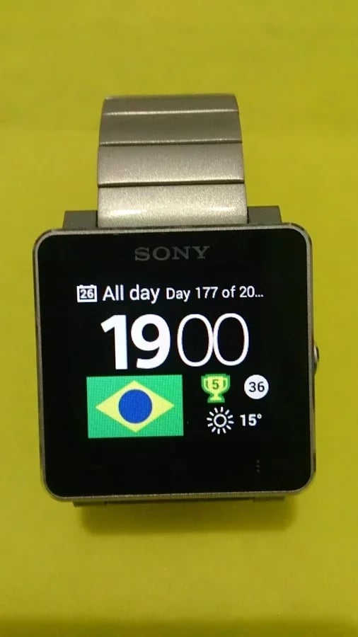 Watchface Brazil (Sony S...截图3