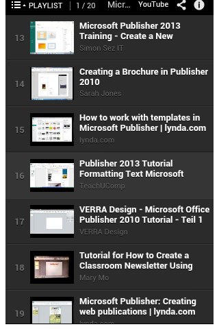 Office Publisher Tutoria...截图2