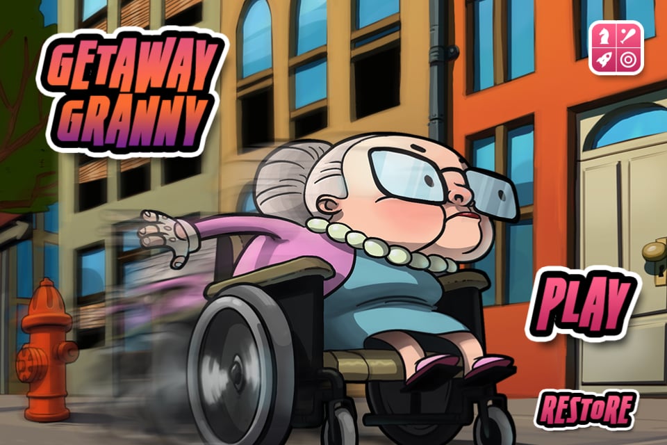 Getaway Granny -Free Angry Run截图6