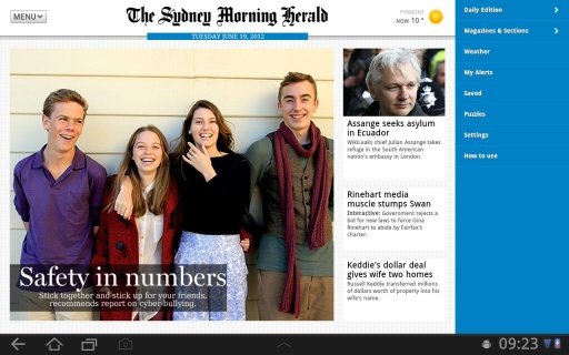 The SMH App for Tablet截图4