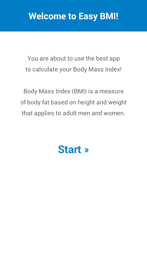 Easy BMI截图1