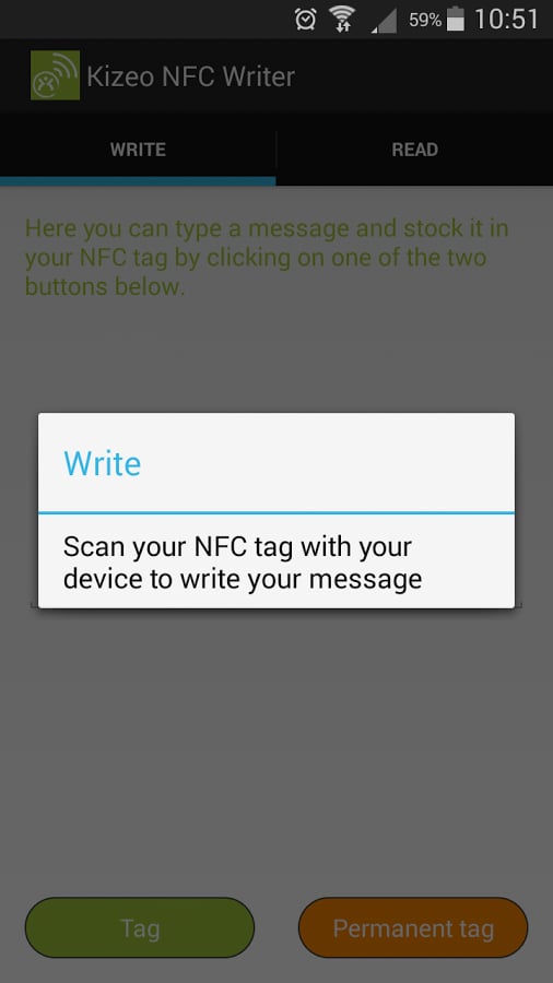 Kizeo NFC Writer截图5