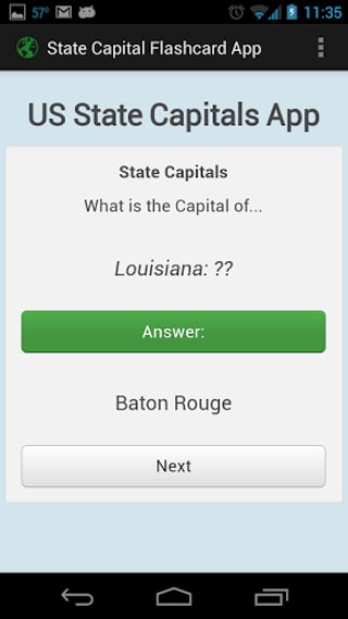 State Capital Flashcards Free截图3