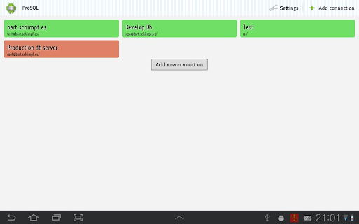 ProSQL DEMO - MySQL Client截图2