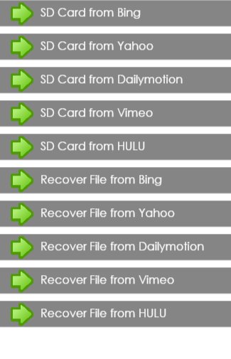 SD Card Recover File Gui...截图1