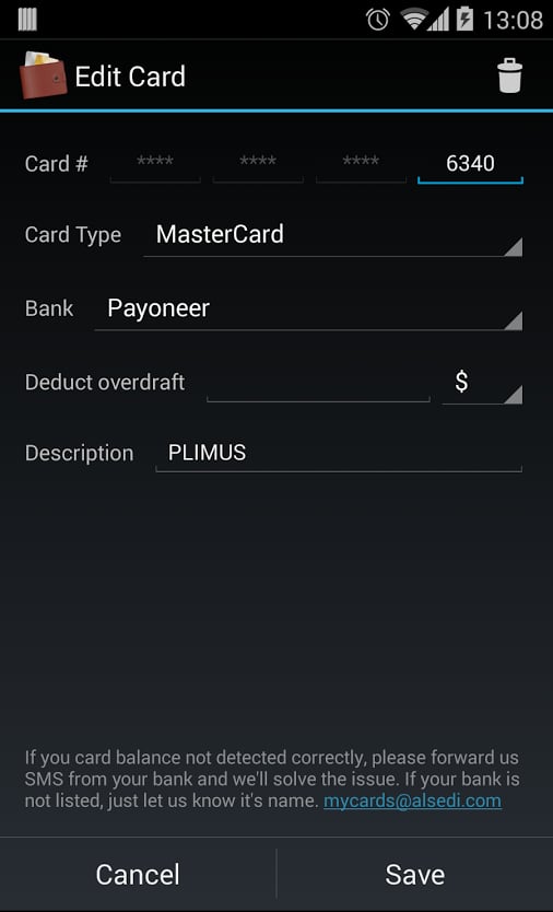 My Credit Cards截图1