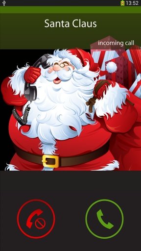 Santa Talking - fake call截图3