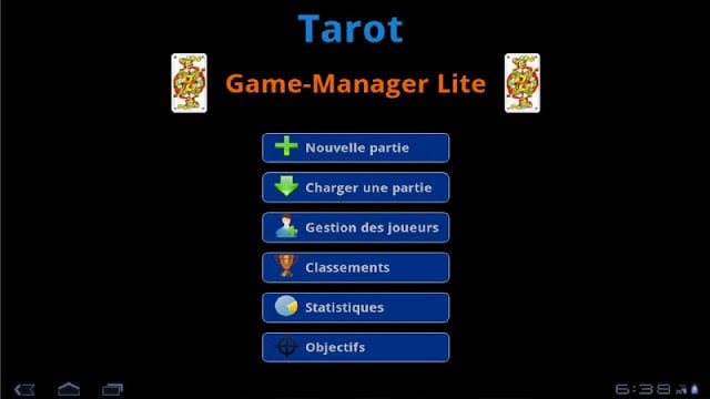 Tarot Game Manager Lite截图3