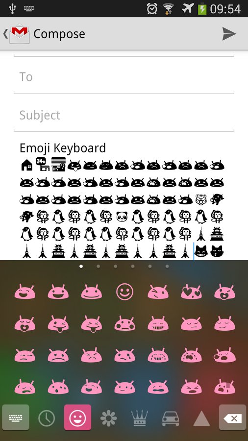 Greek Emoji Keyboard截图3