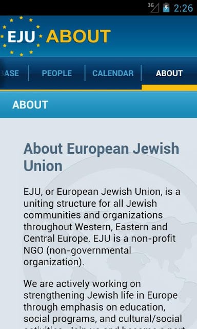 European Jewish Union截图2