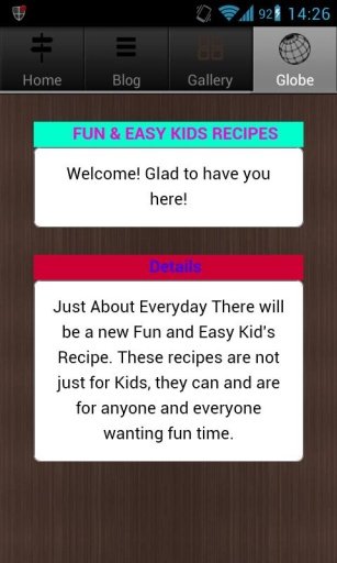 Fun Kids Recipes截图1