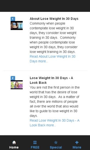 30day quick diet截图4