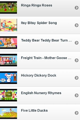 [Free] Nursery Ryhmes Kids VDO截图2