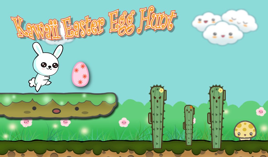 Kawaii Easter Egg Hunt Bunny截图3