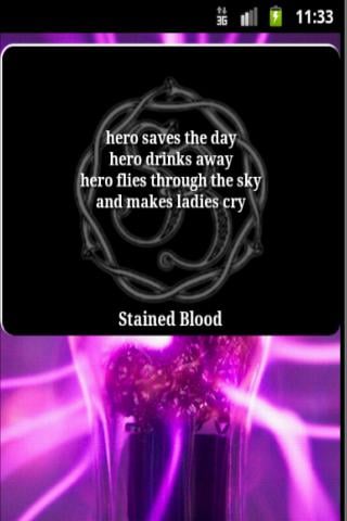 Daily Lyrics - Stained Blood截图1