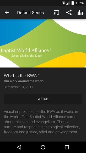 Baptist World Alliance Network截图1