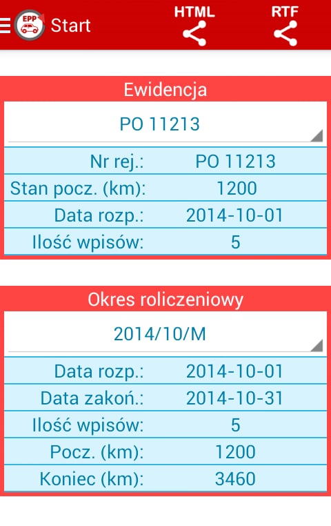 Ew. (free) przebiegu poj...截图5