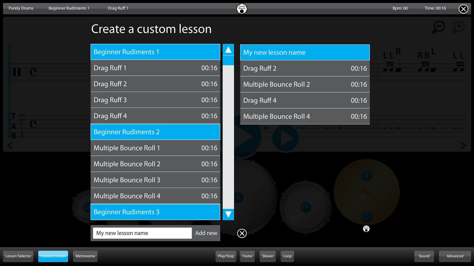 Drums - Learn Lessons Pr...截图4