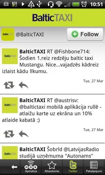 BalticTAXI截图