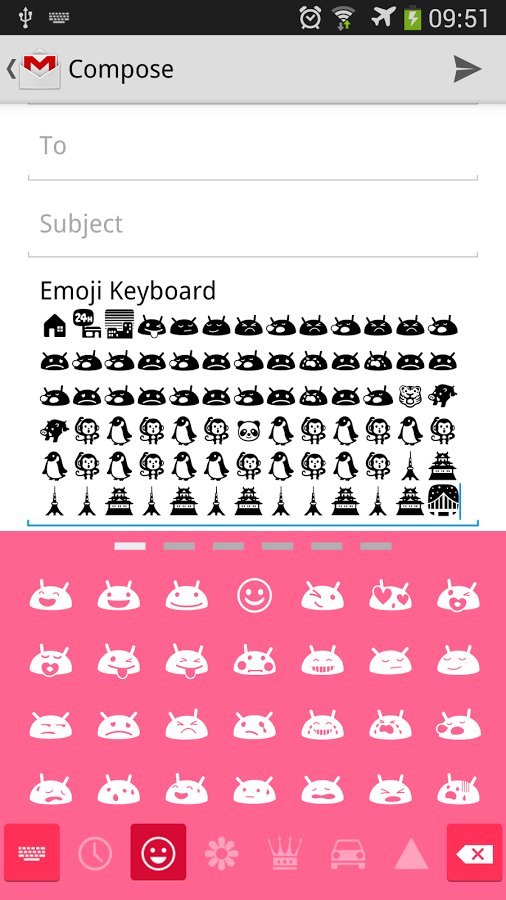 Greek Emoji Keyboard截图2