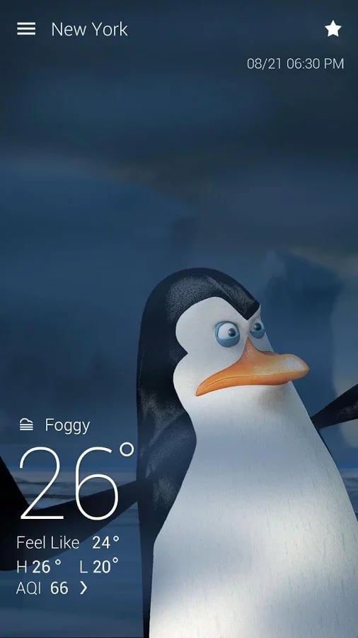 MG Penguins GO Weather E...截图5