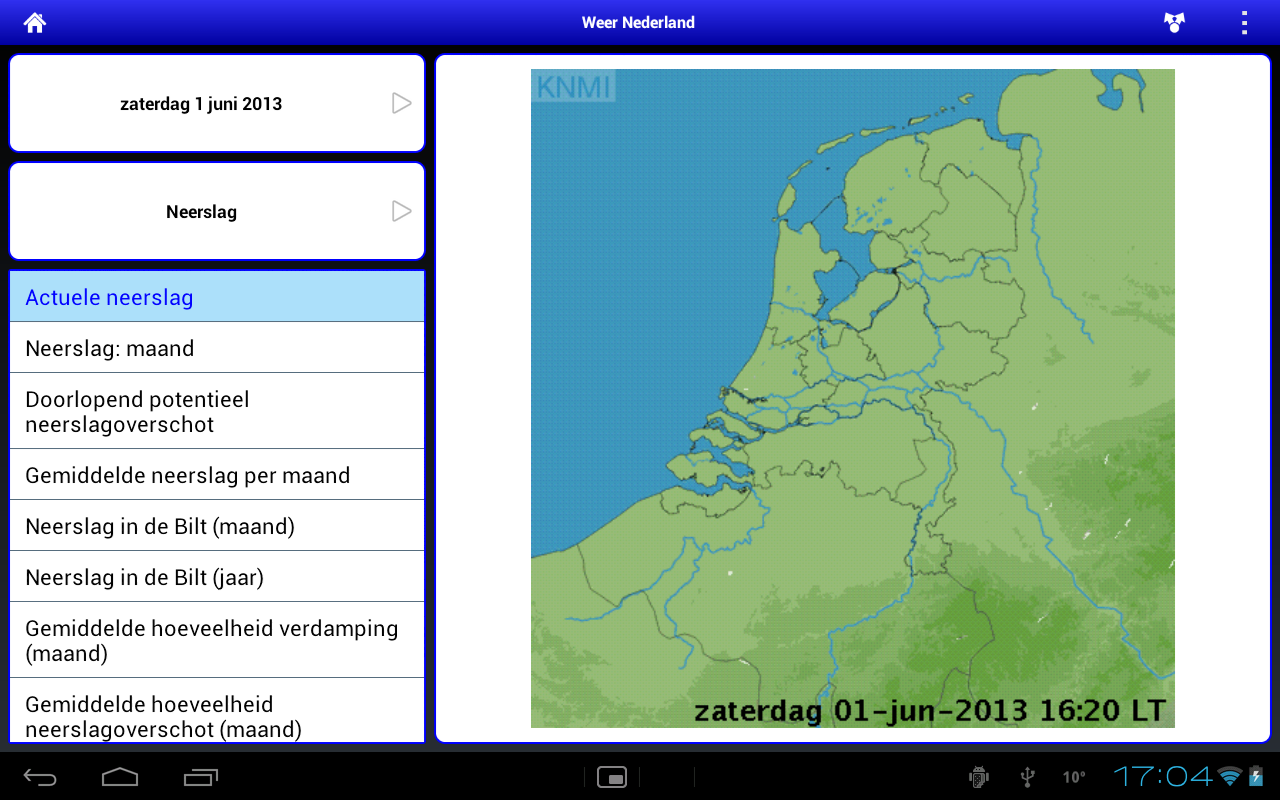 Weer Nederland HD截图5