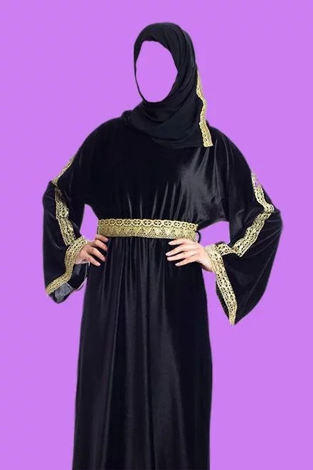 Arab Woman Abayas Photo Suit截图6