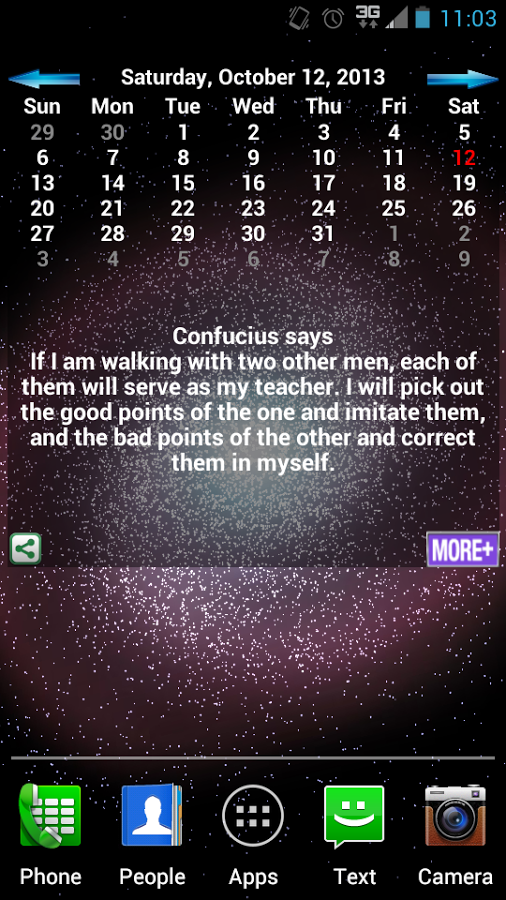 Confucius Calendar截图1