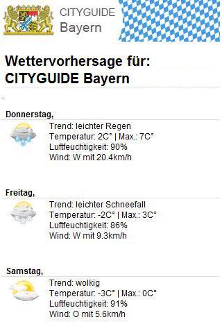 Cityguide Freistaat Bayern截图2