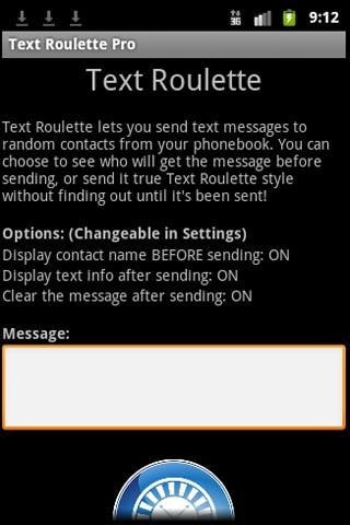 Text Roulette PRO Edition截图1