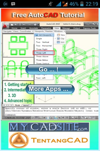 Free AutoCAD Tutorial截图5